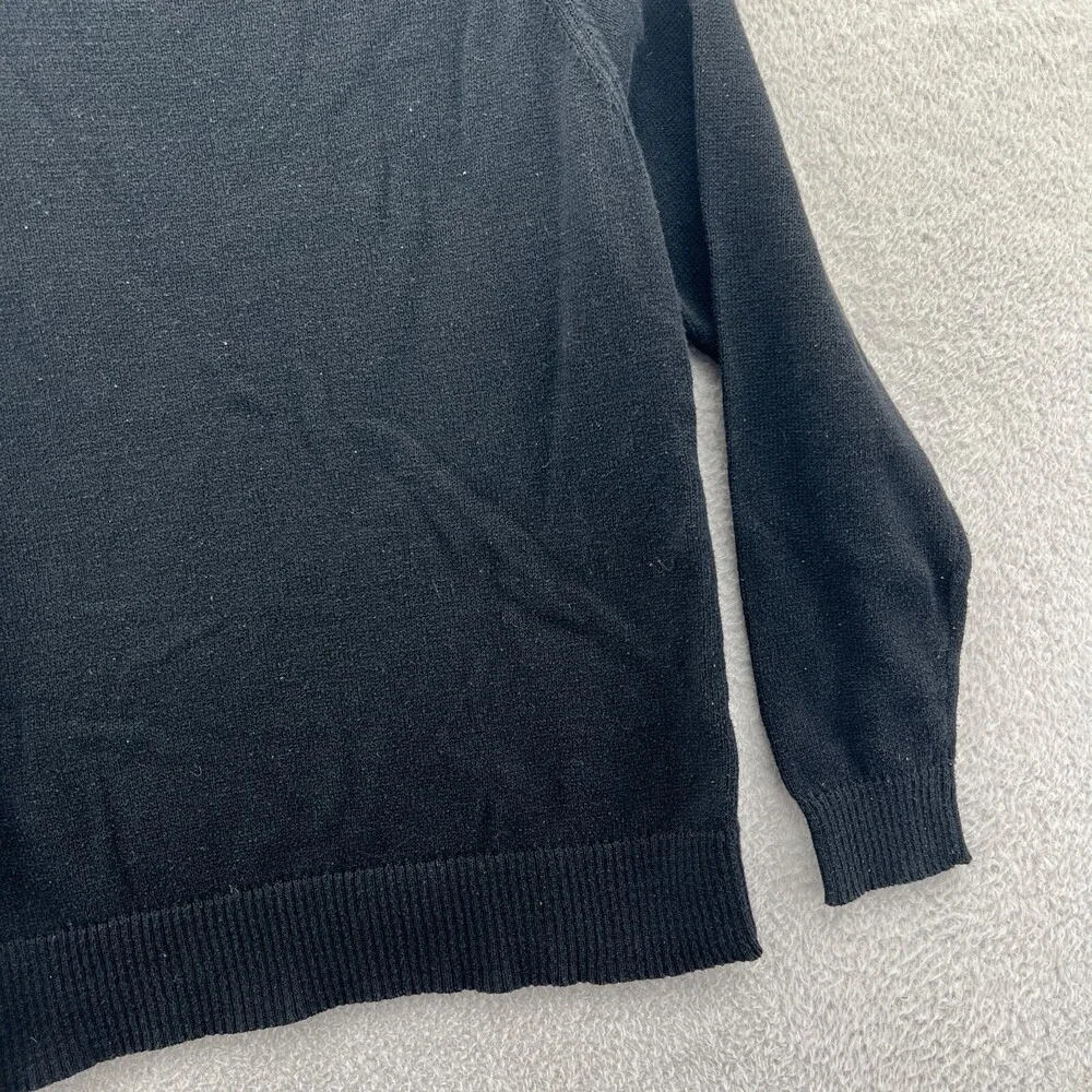 Star Wars Medium Womens Black Top Ugly Sweater Long Sleeve Pullover Darth‎ Vader - Picture 13 of 14